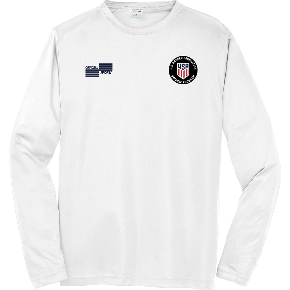 Official Sport USSF Graphic Long Sleeve Tee Referee - Third Coast Soccer
