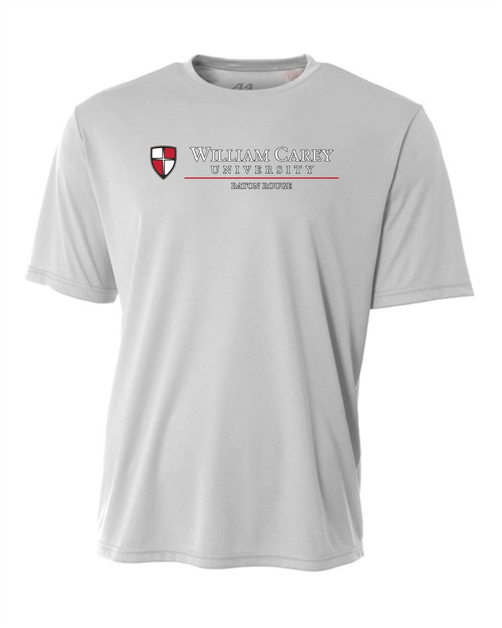 WCU Baton Rouge Youth Short-Sleeve Performance Shirt WCU BR Silver Grey Youth Small - Third Coast Soccer