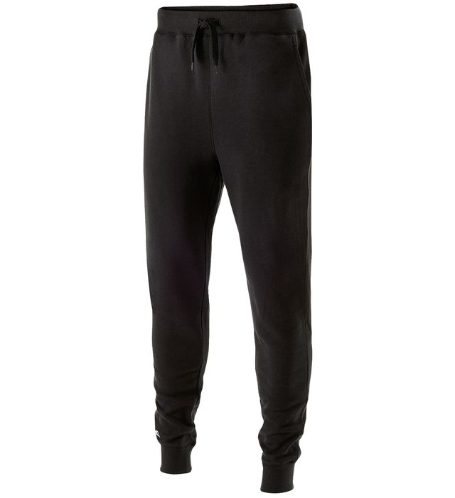 Holloway Women's Salmen HS 60/40 Fleece Jogger Salmen 24 Black Womens Small - Third Coast Soccer