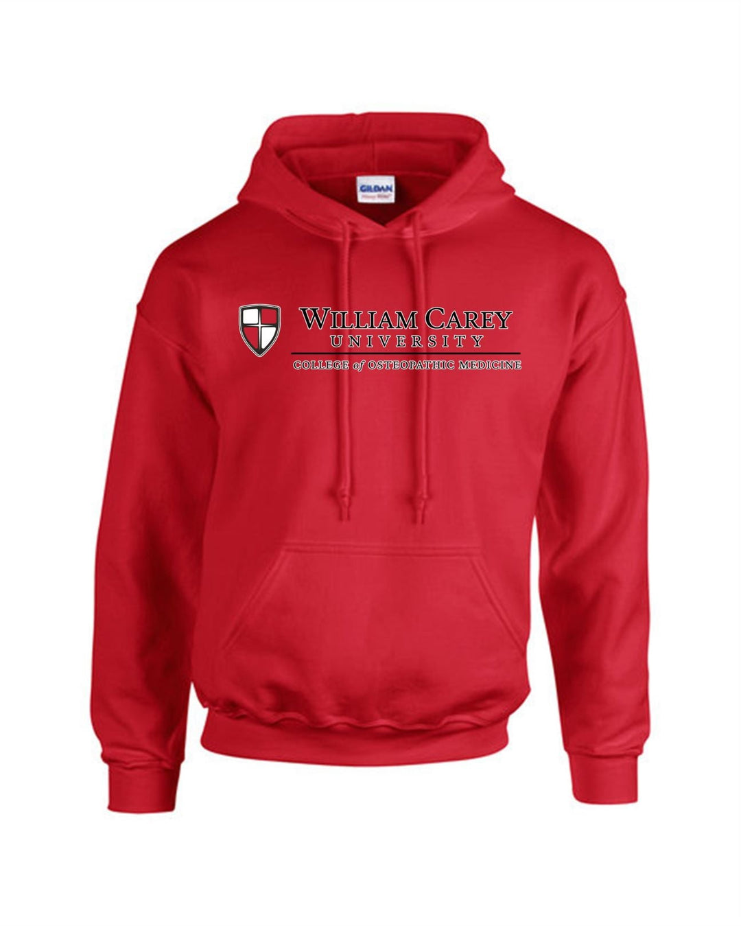 WCU College Of Osteopathic Medicine Youth Hoody WCU OM Red Youth  Small - Third Coast Soccer