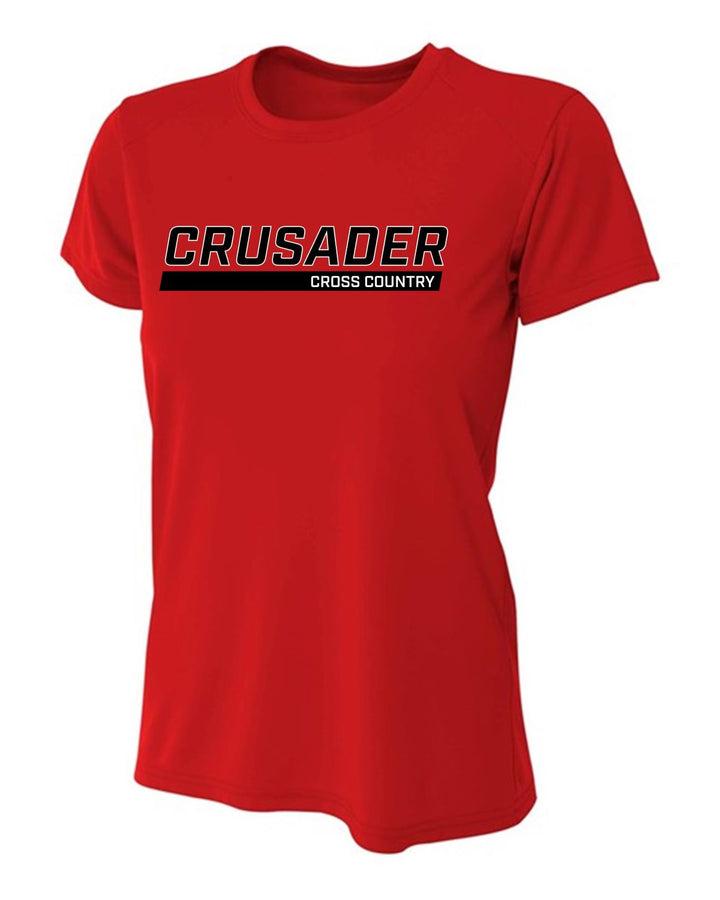 WCU Cross Country Women's Short-Sleeve Performance Shirt WCU Cross Country Red Crusader - Third Coast Soccer