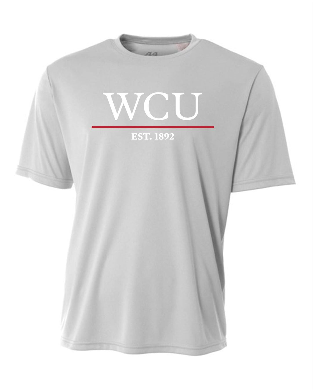 WCU Cooper School Of Missions & Ministry Youth Short-Sleeve Performance Shirt WCU CSMM Silver Grey Youth Small - Third Coast Soccer