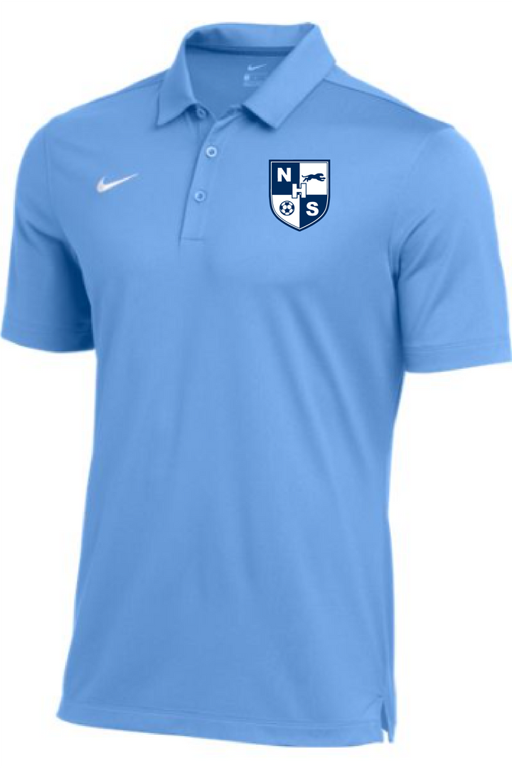 Nike NHS Men's Polo NHS Girls 23 Valor Blue/White Mens Small - Third Coast Soccer