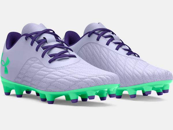 Under Armour Magnetico Select Jr 3.0 FG - Purple/Green/Violet Under Armour Magnetico Select Jr 3.0 FG - Purple/Green/Violet