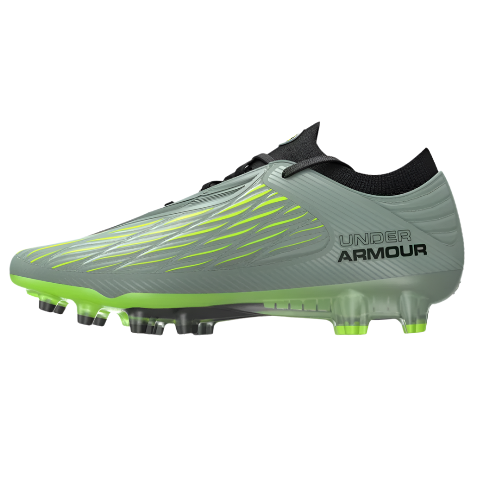 UA Magnetico Elite 4 FG - Silica Green/Hi-Vis Yellow Mens Footwear - Third Coast Soccer
