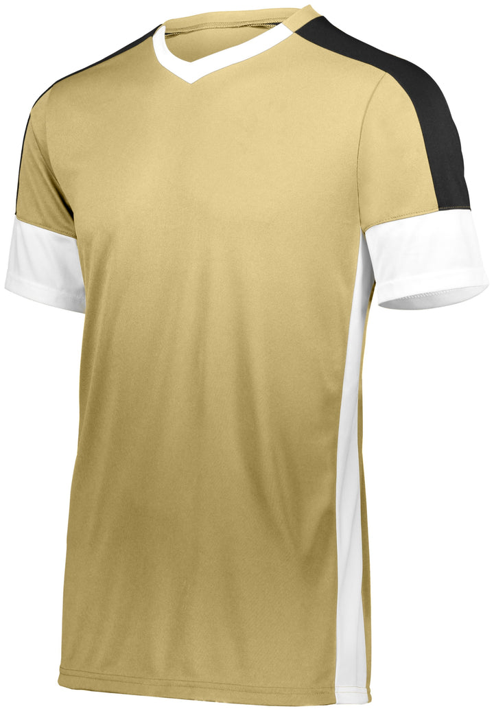 High Five Wembley Soccer Jersey Jerseys Vegas Gold/White/Black Mens Small - Third Coast Soccer