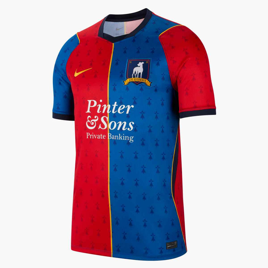 Nike AFC Richmond Stadium Home Jersey 2026 Club Replica Team Royal/University Red/Sundown Mens Small - Third Coast Soccer