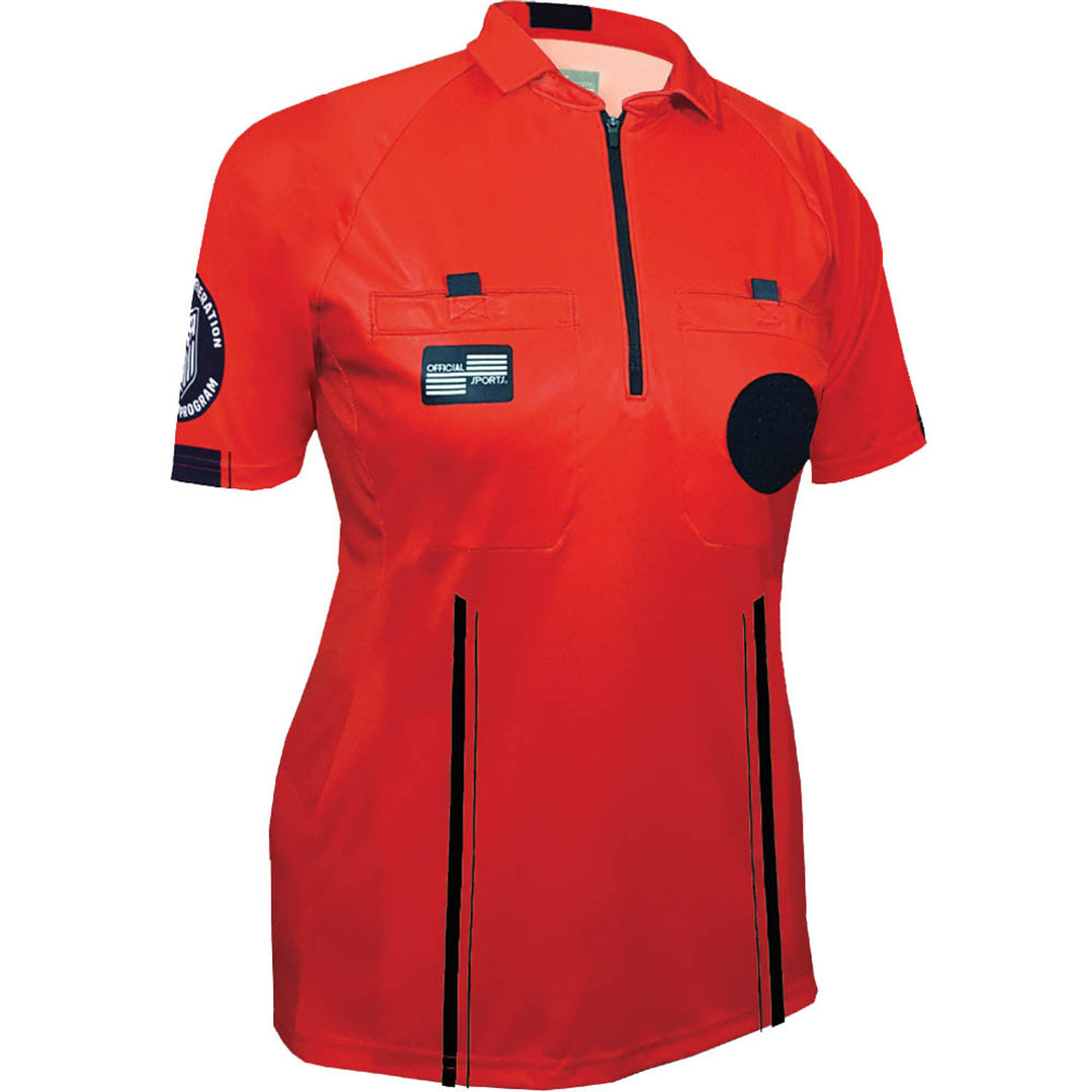 Official Sports USSF Womens Pro Jersey - Red Referee   - Third Coast Soccer