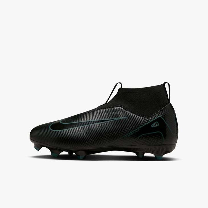 Nike Junior Mercurial Superfly 10 Academy FG - Black/Deep Jungle Youth Footwear   - Third Coast Soccer