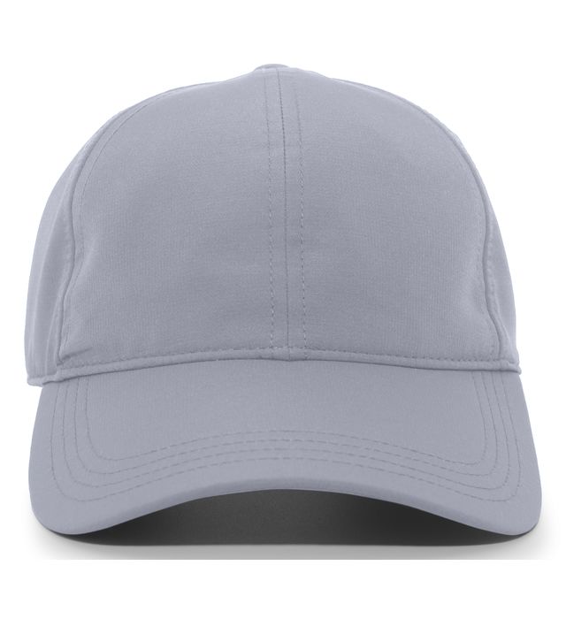 Pacific Headwear Lite Adjustable Cap Hats Silver  - Third Coast Soccer