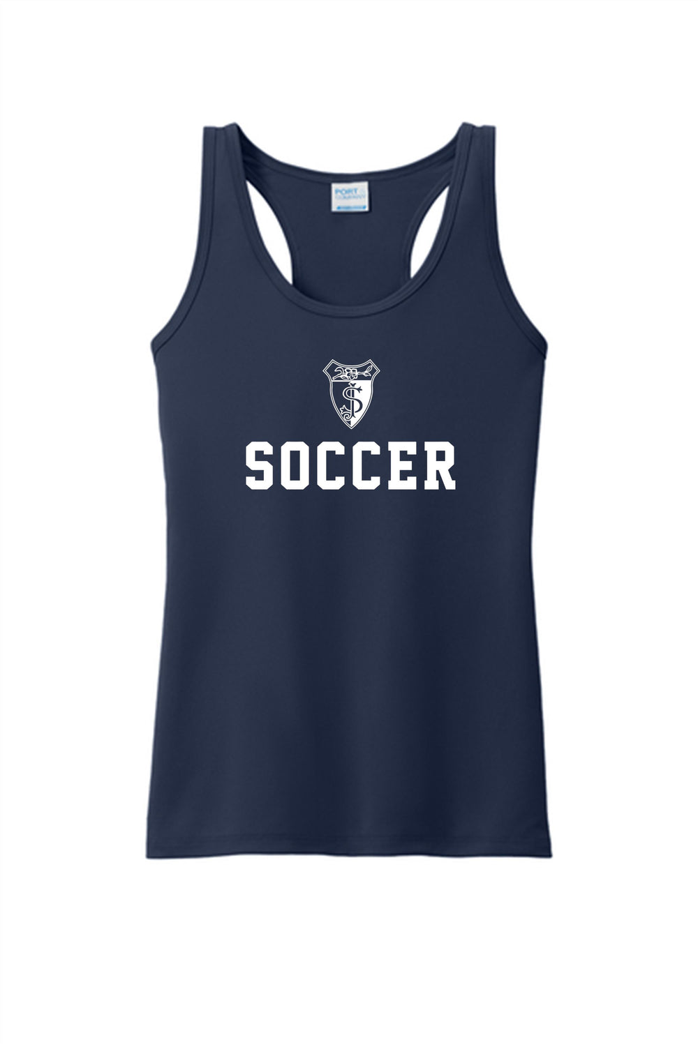 SJA Soccer Training Tank St. Joesphs Academy Navy Womens XSmall - Third Coast Soccer