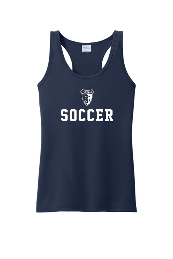 SJA Soccer Training Tank St. Joesphs Academy Navy Womens XSmall - Third Coast Soccer