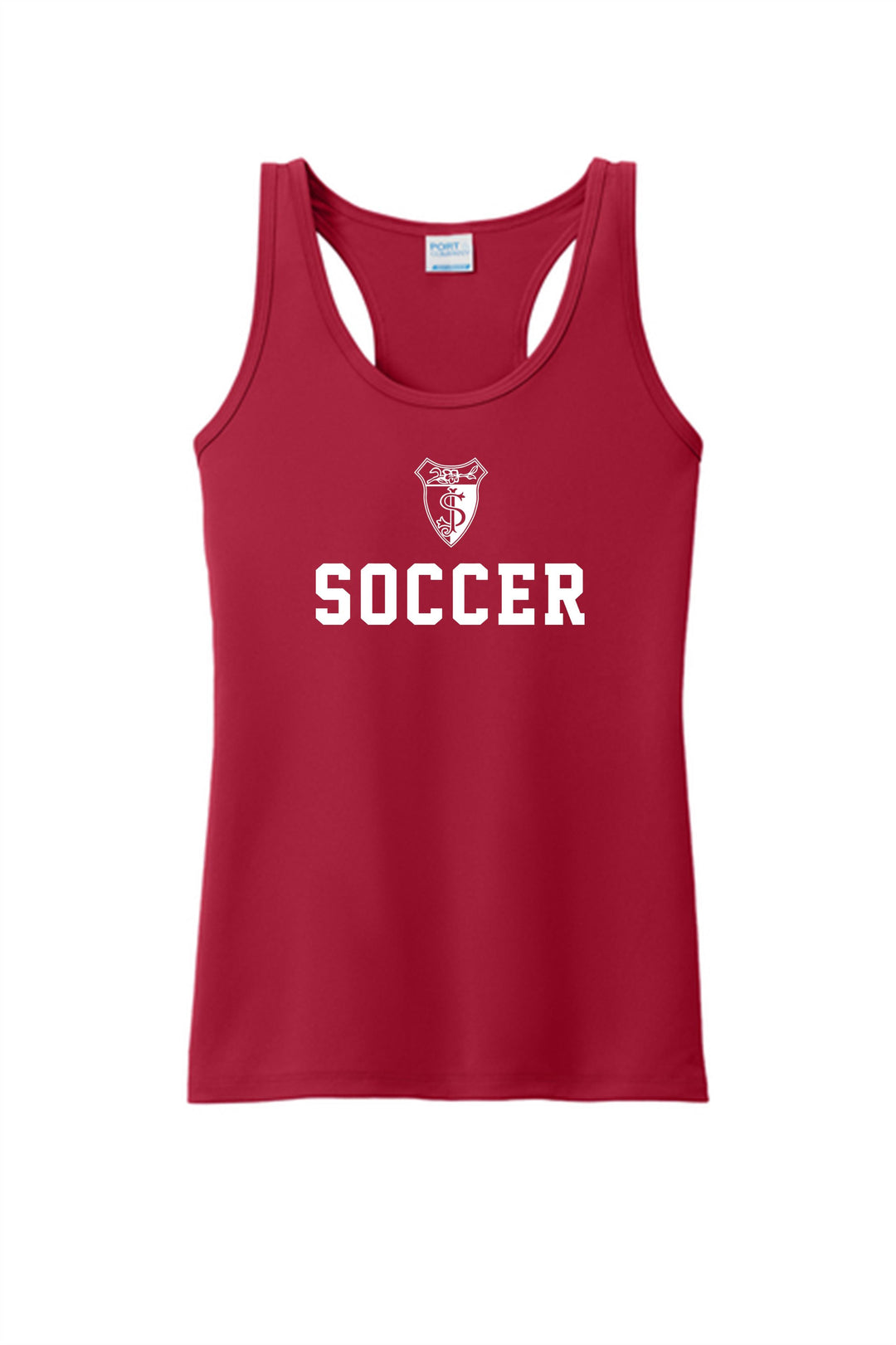 SJA Soccer Training Tank St. Joesphs Academy Red Womens XSmall - Third Coast Soccer