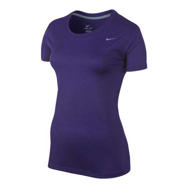 Nike Women's Legend SS Tee Training Wear Purple Womens XSmall - Third Coast Soccer