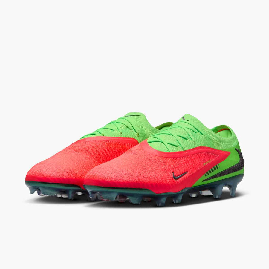 Nike Phantom 6 Low Elite Haaland FG - Hot Punch/Black/Green Men's Footwear Hot Punch/Black/Green Strike Mens 6.5 - Third Coast Soccer