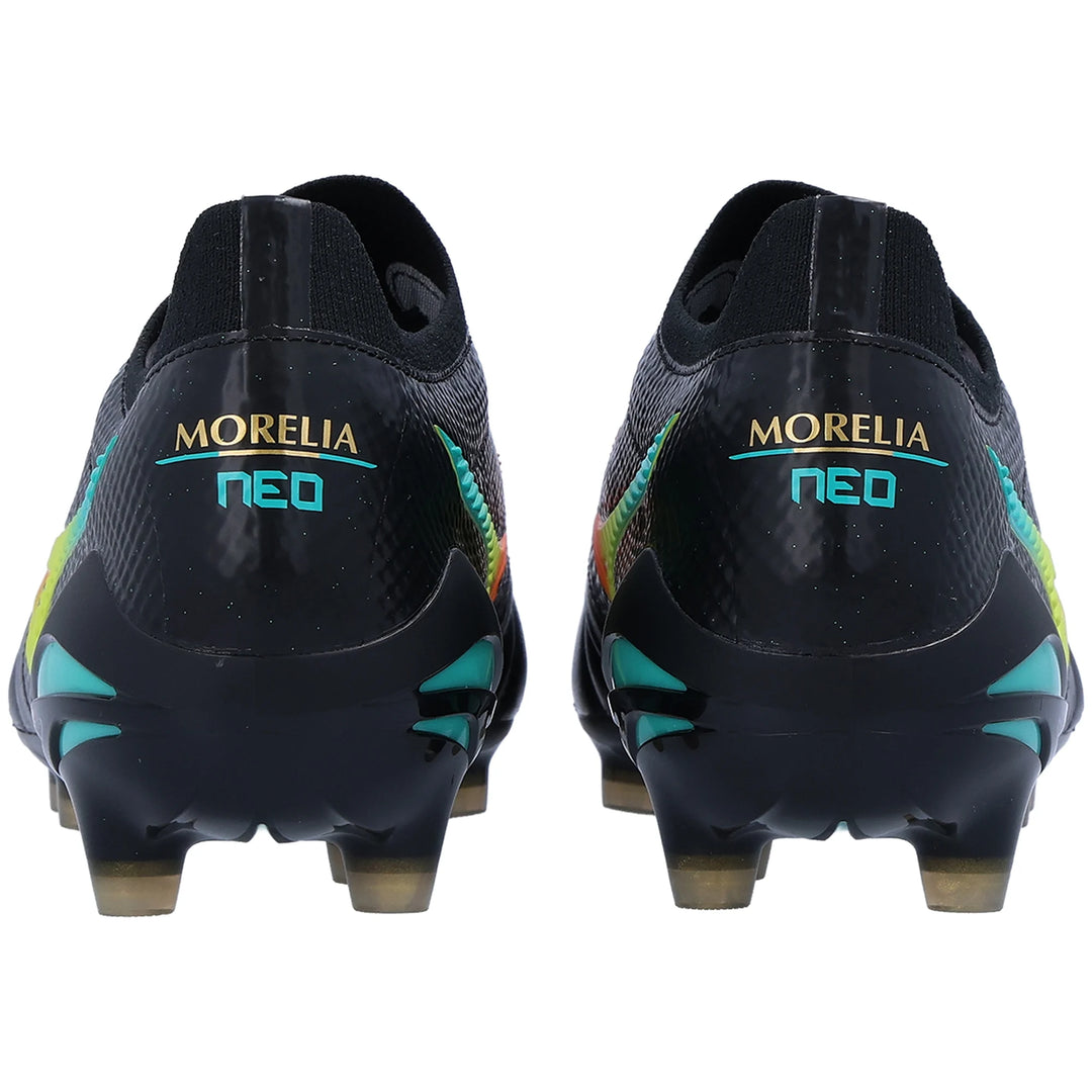 Mizuno Morelia Neo V Beta Japan FG - Black/Lava Orange