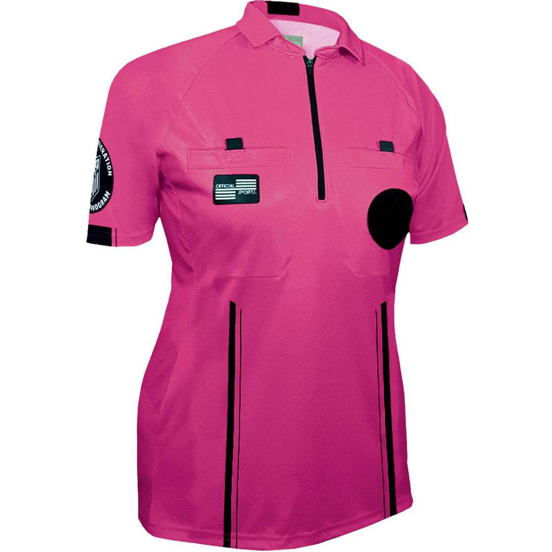 Official Sports USSF Womens Pro Jersey - Pink Referee   - Third Coast Soccer