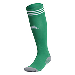 adidas Copa Zone Cushion IV Sock - Team Green/White Socks   - Third Coast Soccer