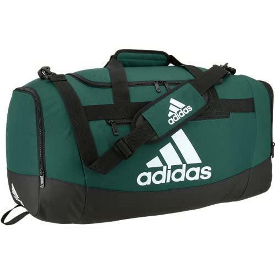 adidas Defender IV Med Duffel - Dark Green Bags   - Third Coast Soccer