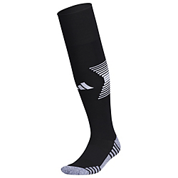 adidas Team Speed 4 Socks - Black/White Socks   - Third Coast Soccer