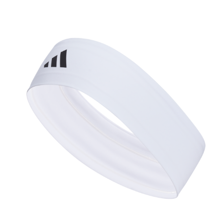 adidas Alphaskin 3 Headband - White/Black Player Accessories - Third Coast Soccer