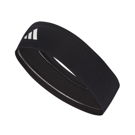 adidas Alphaskin 3 Headband - Black/White Player Accessories - Third Coast Soccer
