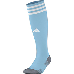 adidas Copa Zone Cushion V Sock - Team Light Blue/White Socks   - Third Coast Soccer