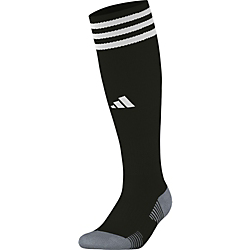 adidas Copa Zone Cushion V Sock - Black/White Socks   - Third Coast Soccer