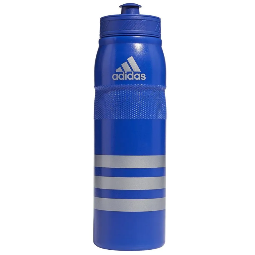 adidas Stadium 750ml Plastic Water Bottle - Bold Blue/Grey Drinkware - Third Coast Soccer
