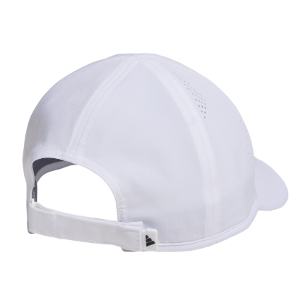 adidas Men's Superlite 3 Hat - White/Black Hats - Third Coast Soccer