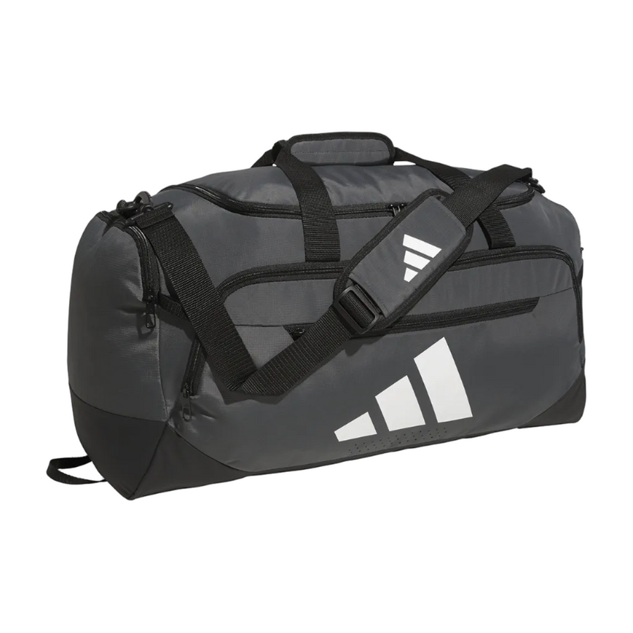 adidas Defender 5 Medium Duffel - Dark Grey Bags - Third Coast Soccer