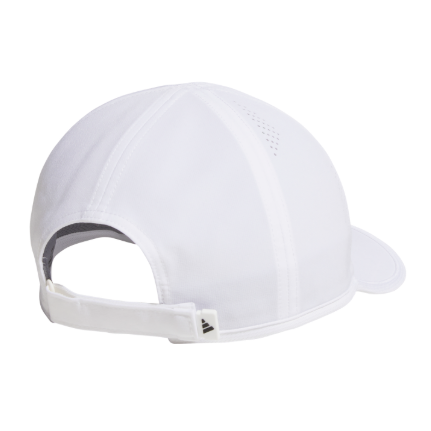 adidas Men's Superlite 4 Hat - White/Black Hats - Third Coast Soccer