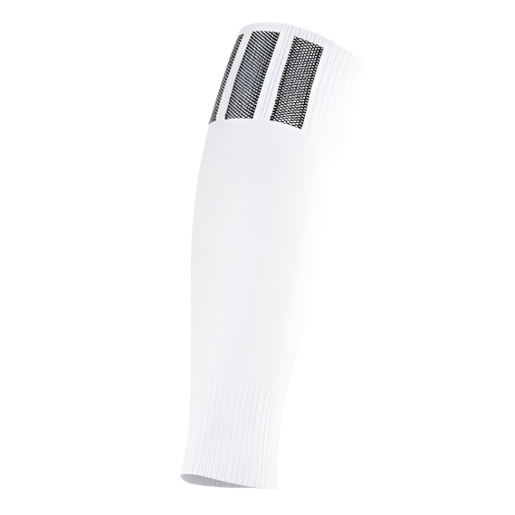 adidas Team Speed 5 Calf Sleeve - White/Black Player Accessories - Third Coast Soccer