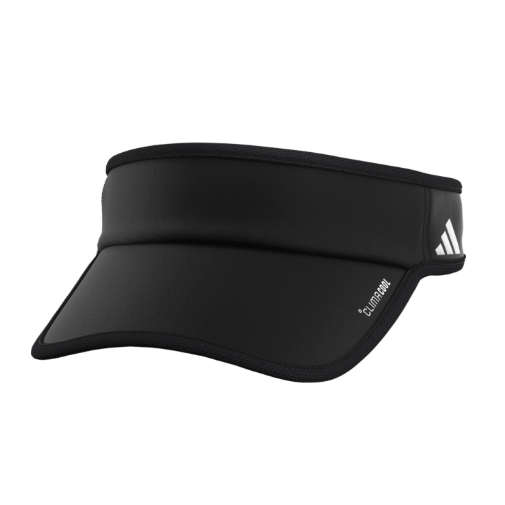 adidas Superlite 3 Team Visor - Black/White Hats - Third Coast Soccer