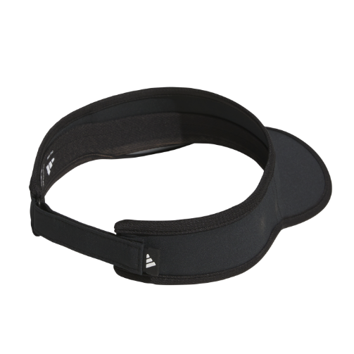 adidas Superlite 3 Team Visor - Black/White Hats - Third Coast Soccer
