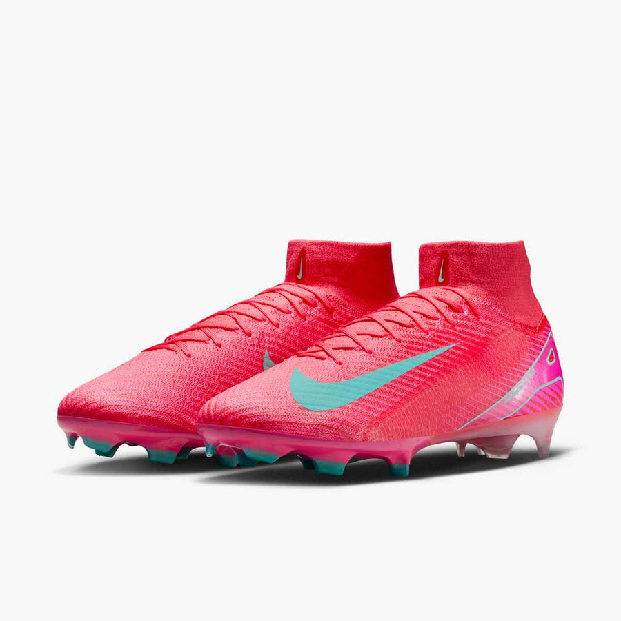 Nike Mercurial Superfly 10 Elite FG - Ember Glow/Aurora Green Men's Footwear - Third Coast Soccer