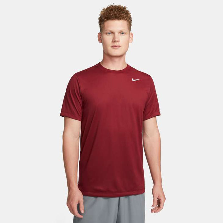 Nike Dri-Fit Legend T-Shirt Training Jersey Team Red/Matte Silver Mens Small - Third Coast Soccer