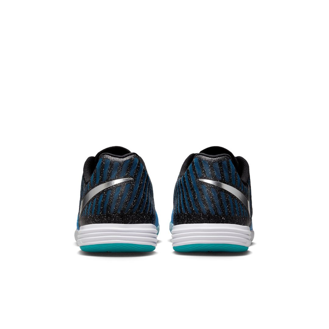 Nike Lunargato II IC - Silver/Black/Blue Men's Footwear - Third Coast Soccer