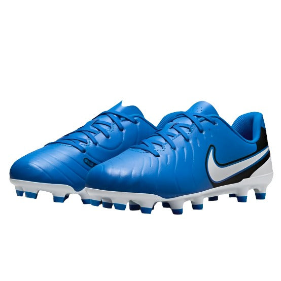 Nike Junior Tiempo Legend 10 Club FG - Soar/White Youth Footwear   - Third Coast Soccer