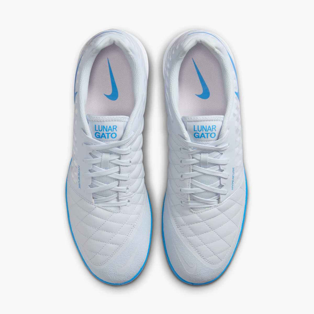 Nike Lunargato II IC - Grey/Light Photo Blue Men's Footwear - Third Coast Soccer