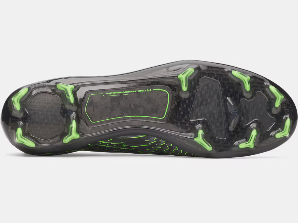 UA Shadow Elite 4 FG Mach FG - Black/Titan Gray/Hyper Green