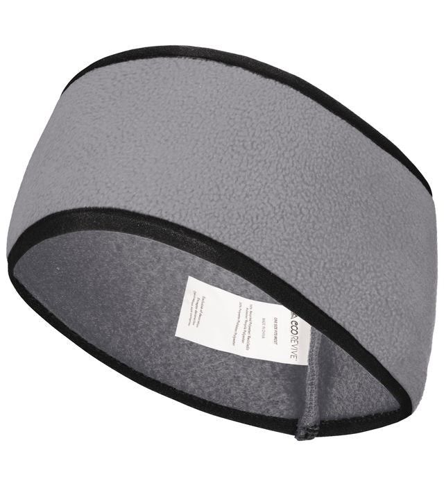 Augusta Chill Fleece 2.0 Headband Training Wear Graphite - Third Coast Soccer