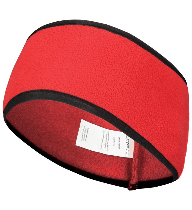 Augusta Chill Fleece 2.0 Headband Training Wear Scarlet - Third Coast Soccer