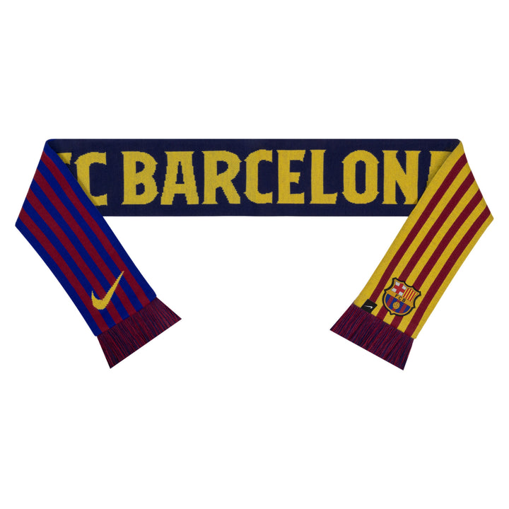 Nike FC Barcelona Local Verbiage Scarf 2.0 Scarf All Over Print - Third Coast Soccer