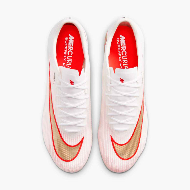 Nike Mercurial Superfly 11 Pro FG - White/Blur/Crimson Men's Footwear - Third Coast Soccer