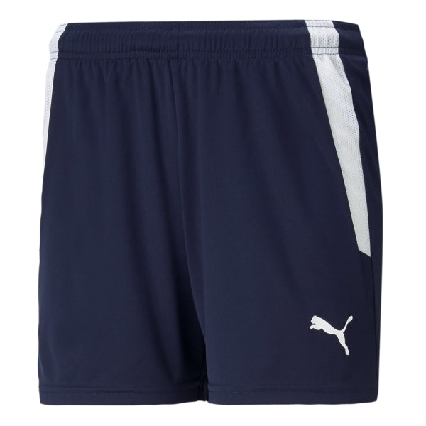 Puma Women's Team Liga 25 Shorts - Navy Shorts   - Third Coast Soccer