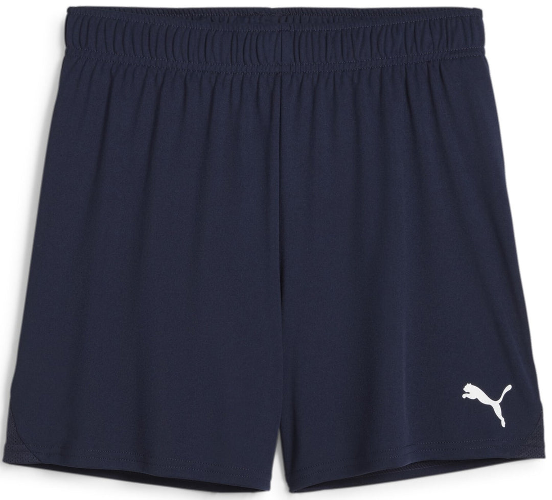 Puma Women's TeamGoal Short Shorts Puma Navy/Puma White Womens XSmall - Third Coast Soccer