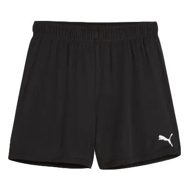 Puma GCU Women's TeamGoal Short - Black Gulf Coast United 26-28 Puma Black/Puma White Womens XSmall - Third Coast Soccer