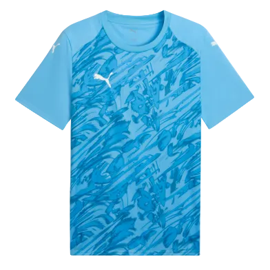 Puma JPSA Women's Team Final Graphic Jersey - Light Blue JPSA 26-28 - Third Coast Soccer