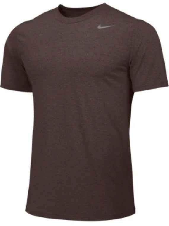 Nike Legend SS Poly Top Training Jersey Dark Cinder/Cool Grey Mens Small - Third Coast Soccer